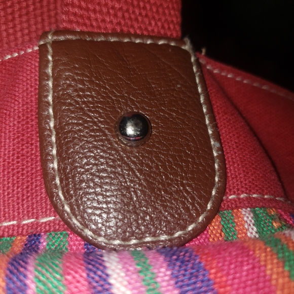 UNION BAY Y2K STRIPED TOTE Vintage. GUC - Picture 4 of 9